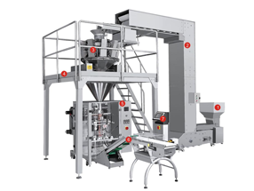 YL-197H Combination scales type sachet packing machine