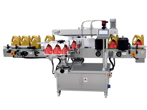 Adhesive Front and Back Labeling Machine