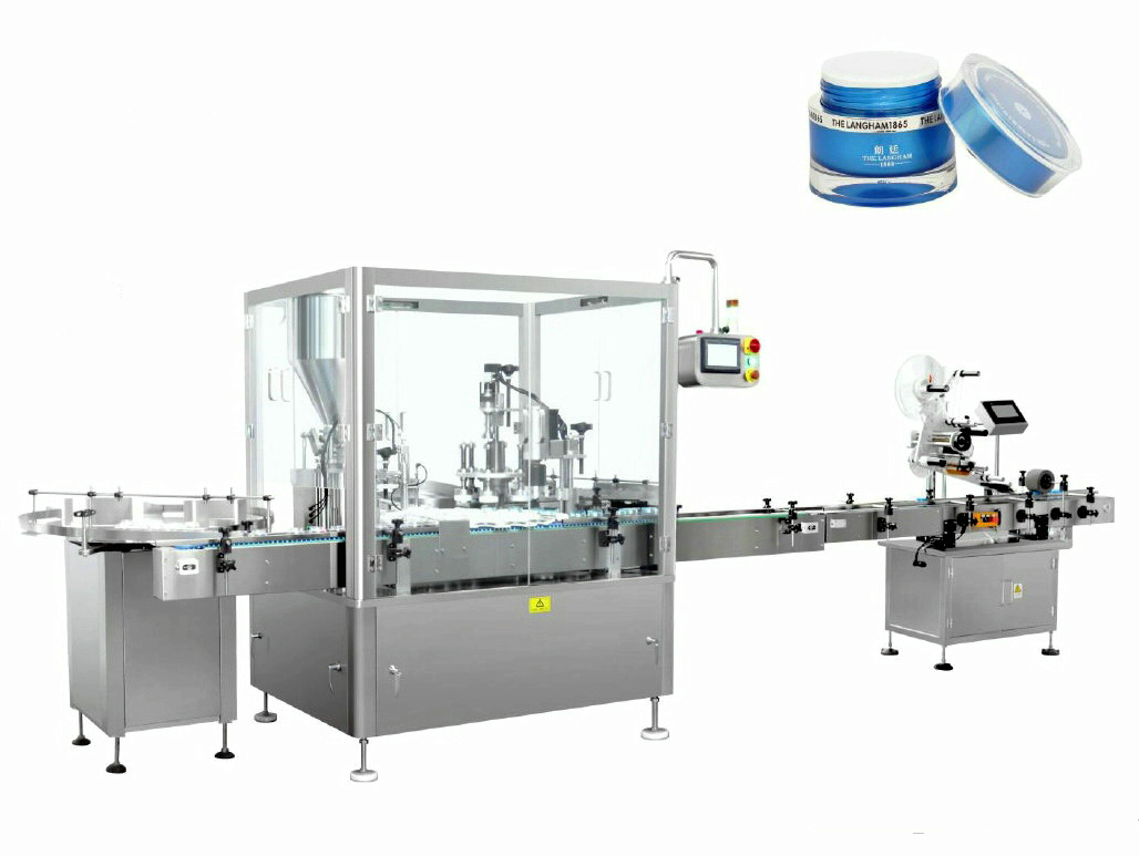 YLG-50 Lotion filling and capping machine